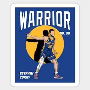 Steph Curry Warrior Sticker